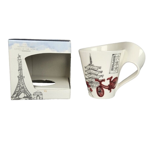 Rare Villeroy & Boch New Wave Caffe Cities Of The World Mug ROPPONGI Tokyo NEW - Picture 6 of 8